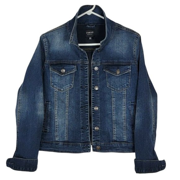 curve appeal denim jacket